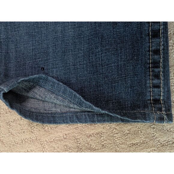 Ariat Jeans Mens Size 38x28 Blue Denim M4 Low Rise Boot 100% Cotton- Please Read - Picture 7 of 13